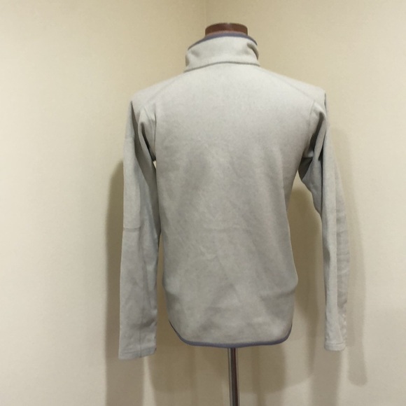 Patagonia Fleece Jacket Size Small Light Gray - Picture 4 of 9